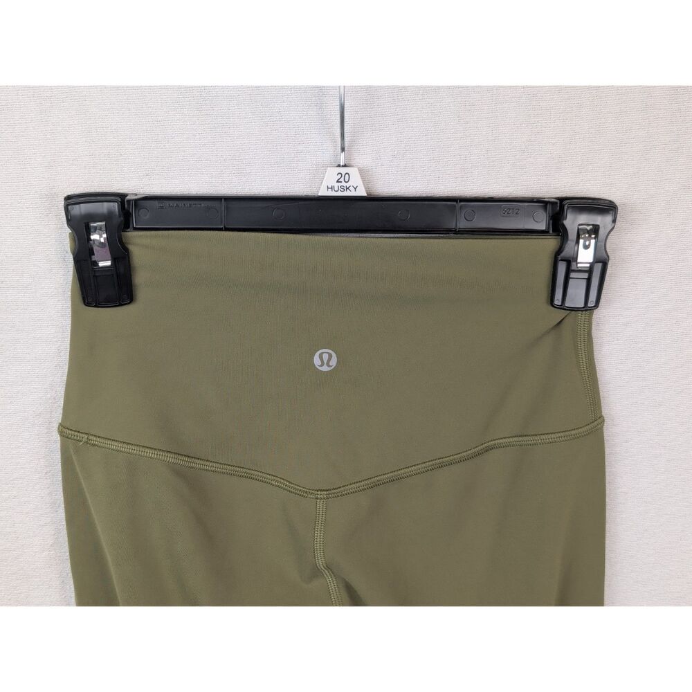 Lululemon Align High Rise Shorts Green Women's Size 4 - Picture 8 of 10
